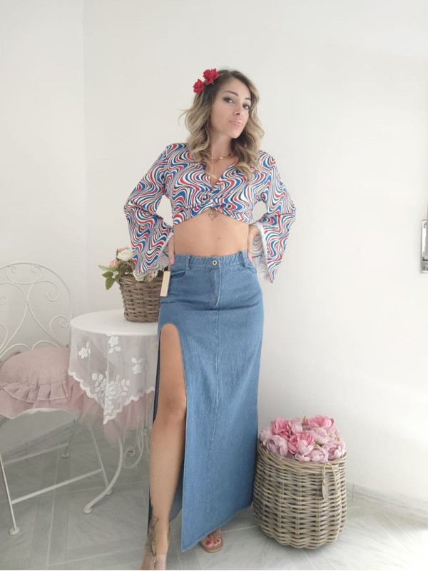 Gonna in Denim